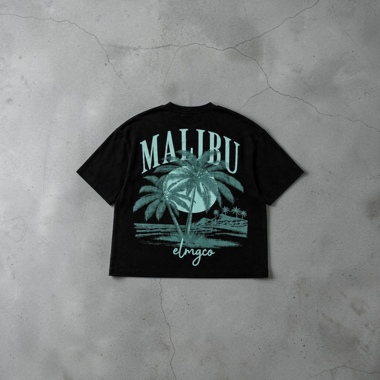 Malibu Mint Palm Tee